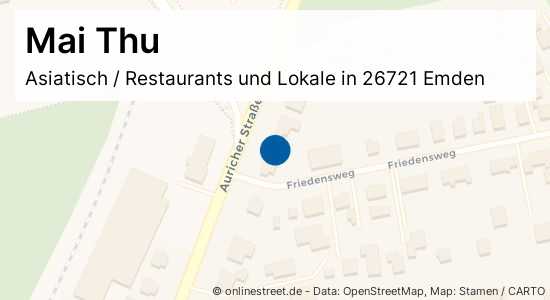 Mai Thu Auricher Straße in Emden Harsweg Asiatisch Restaurants und Lokale