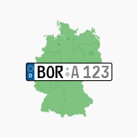 Kennzeichen BOR: Borken