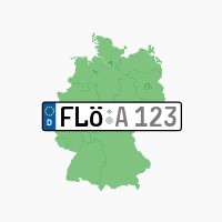 Kennzeichenkürzel FLÖ für Flöha