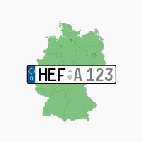 Kennzeichenkürzel HEF für Friedewald