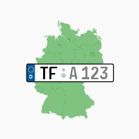 Kennzeichenkürzel TF für Ludwigsfelde