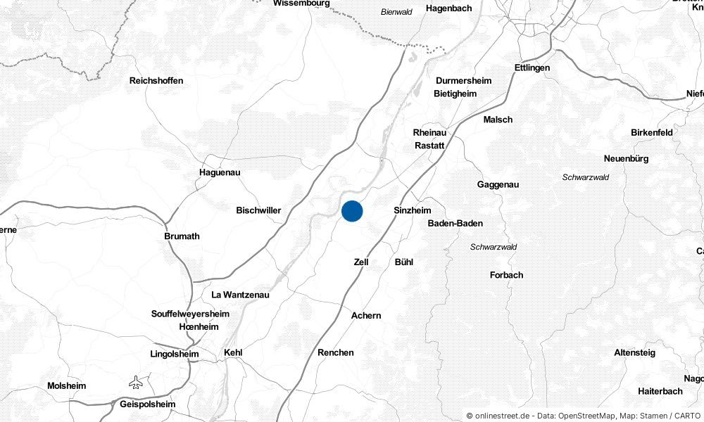 Rheinmünster in Baden-Württemberg