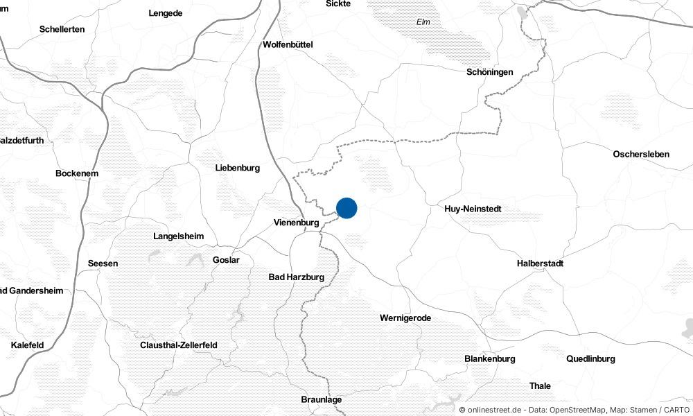 Karte: Wo liegt Lüttgenrode?