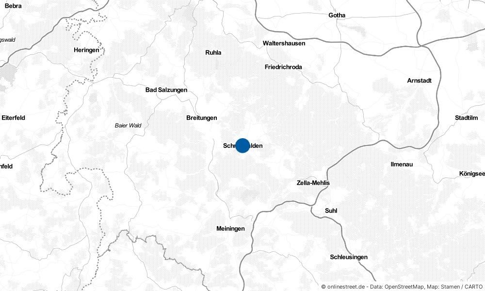 Schmalkalden in Thüringen