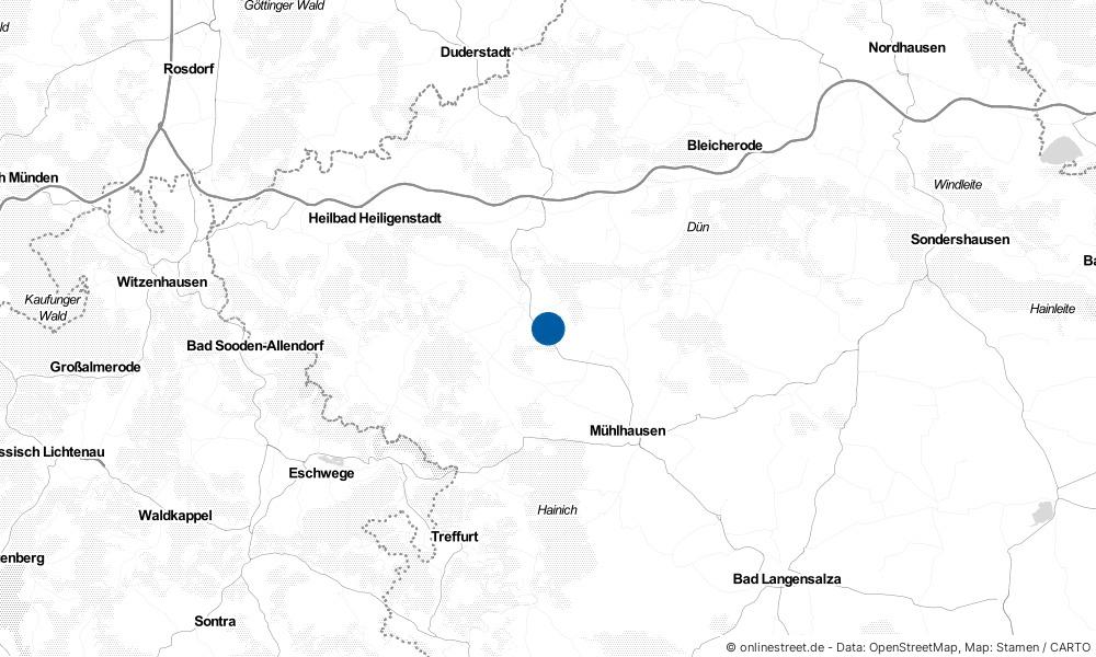 Karte: Wo liegt Helmsdorf?