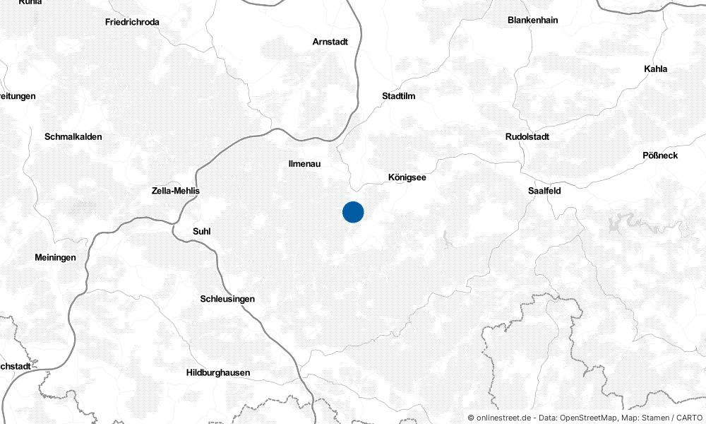 Karte: Wo liegt Möhrenbach?