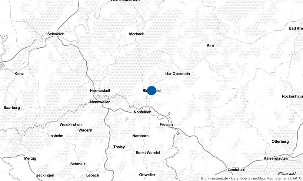 Karte: Wo liegt Birkenfeld?