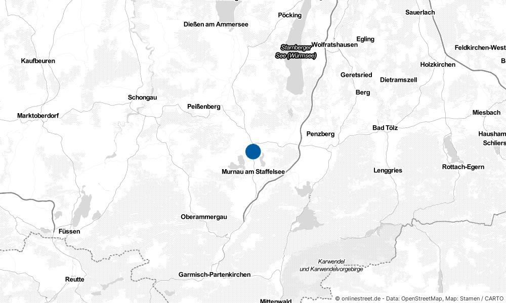 Karte: Wo liegt Spatzenhausen?
