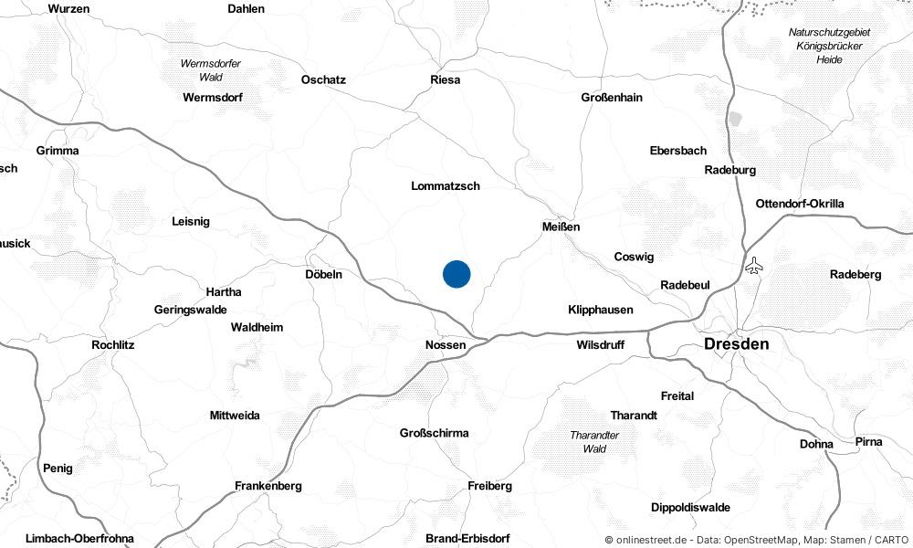 Karte: Wo liegt Ketzerbachtal?
