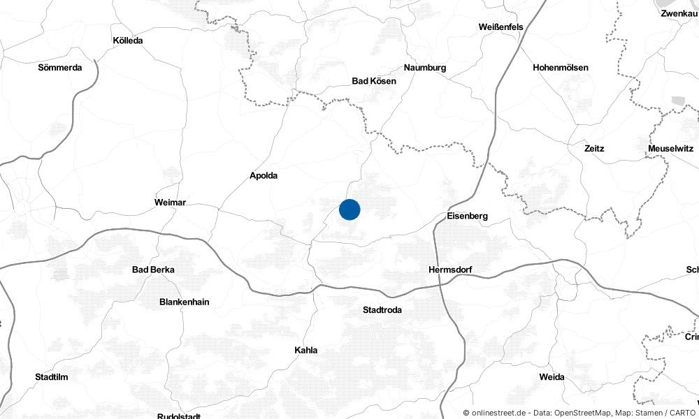 Karte: Wo liegt Golmsdorf?