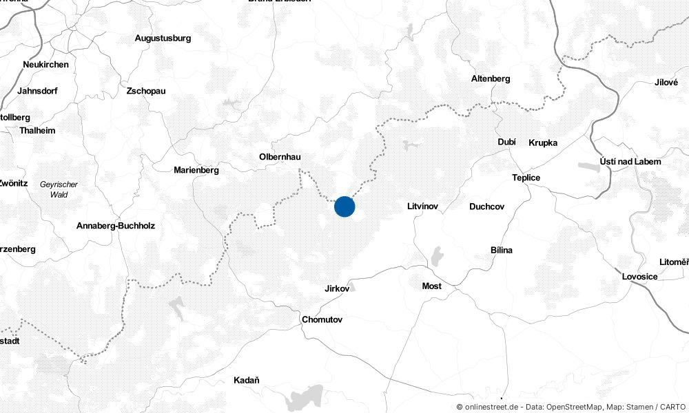 Karte: Wo liegt Deutschneudorf?