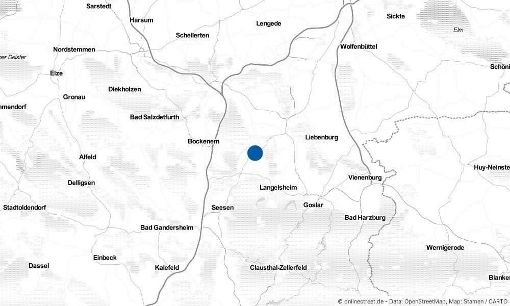 Karte: Wo liegt Lutter?