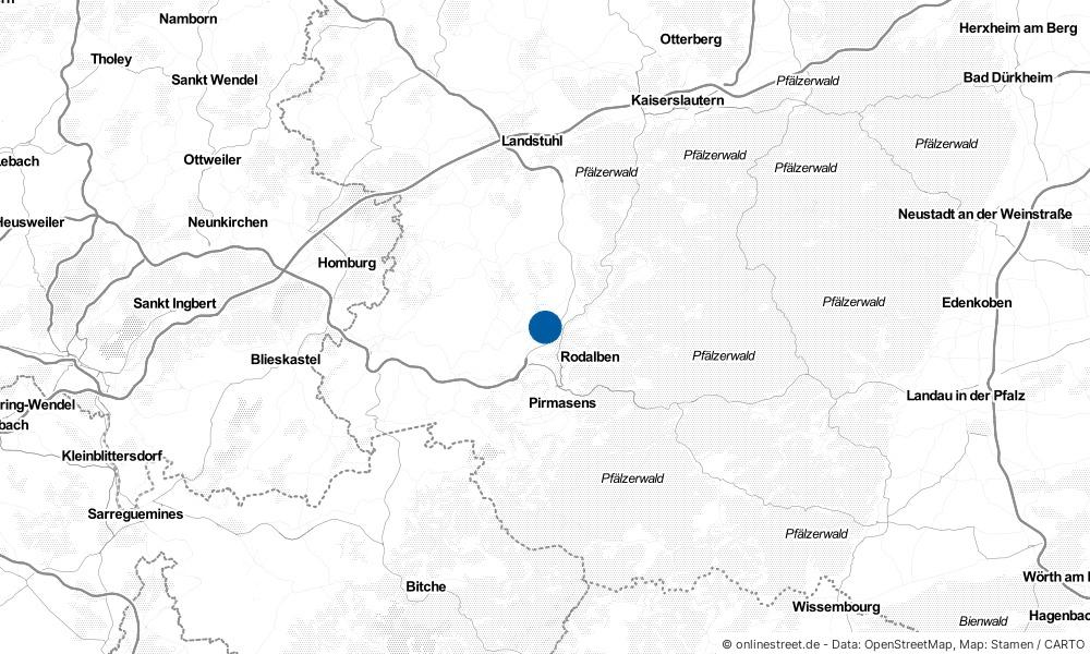 Karte: Wo liegt Thaleischweiler-Fröschen?