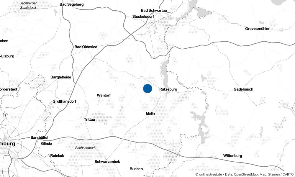 Karte: Wo liegt Behlendorf?