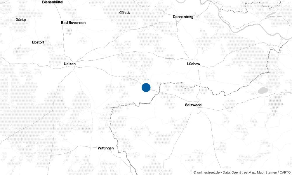 Karte: Wo liegt Wöhningen?