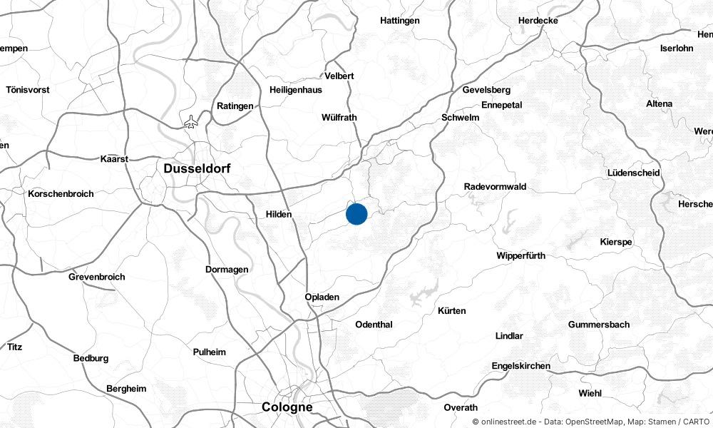 Solingen in Nordrhein-Westfalen