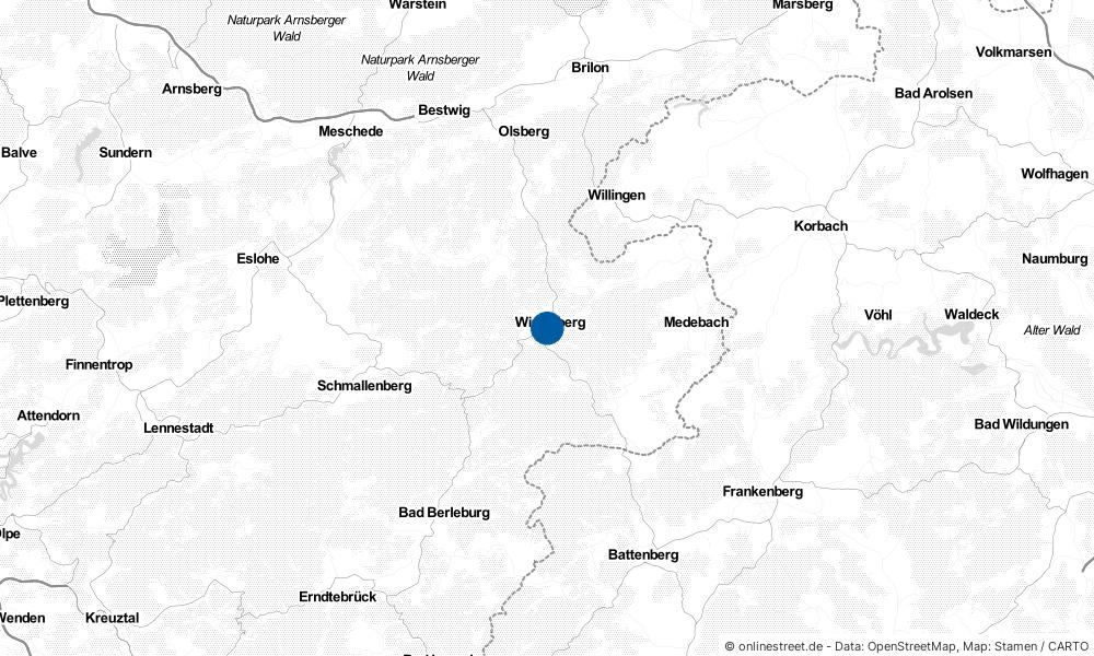 Winterberg in Nordrhein-Westfalen