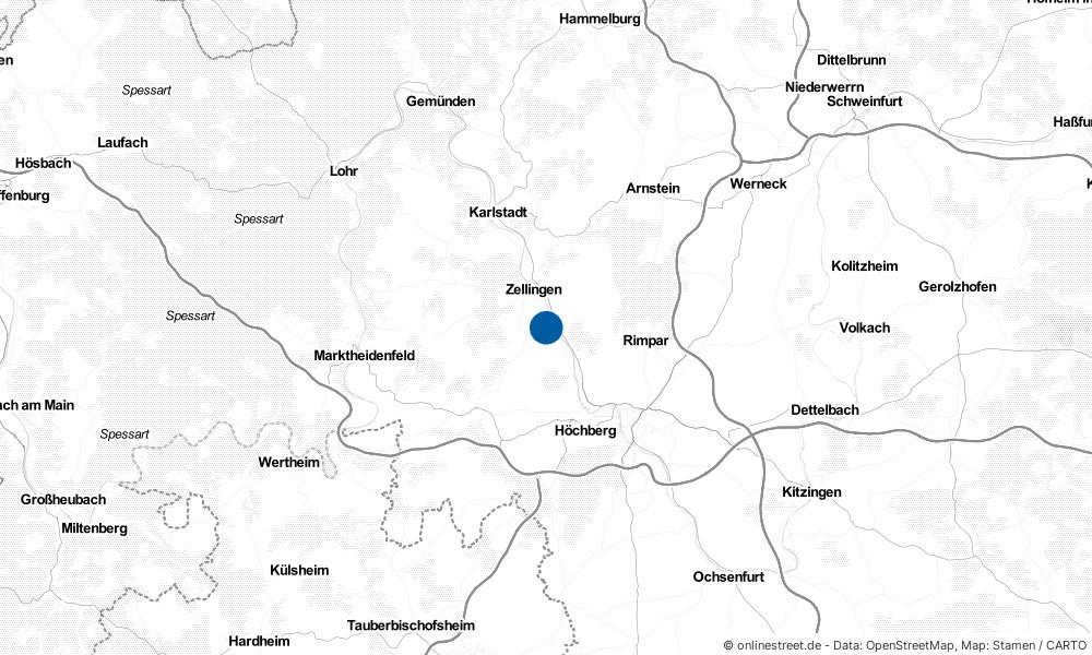 Thüngersheim in Bayern