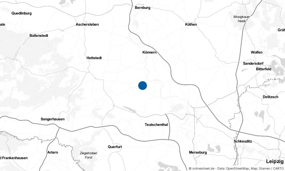 Karte: Wo liegt Beesenstedt?