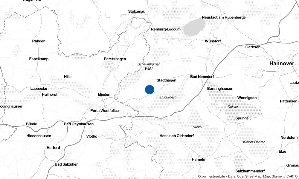 Karte: Wo liegt Südhorsten?