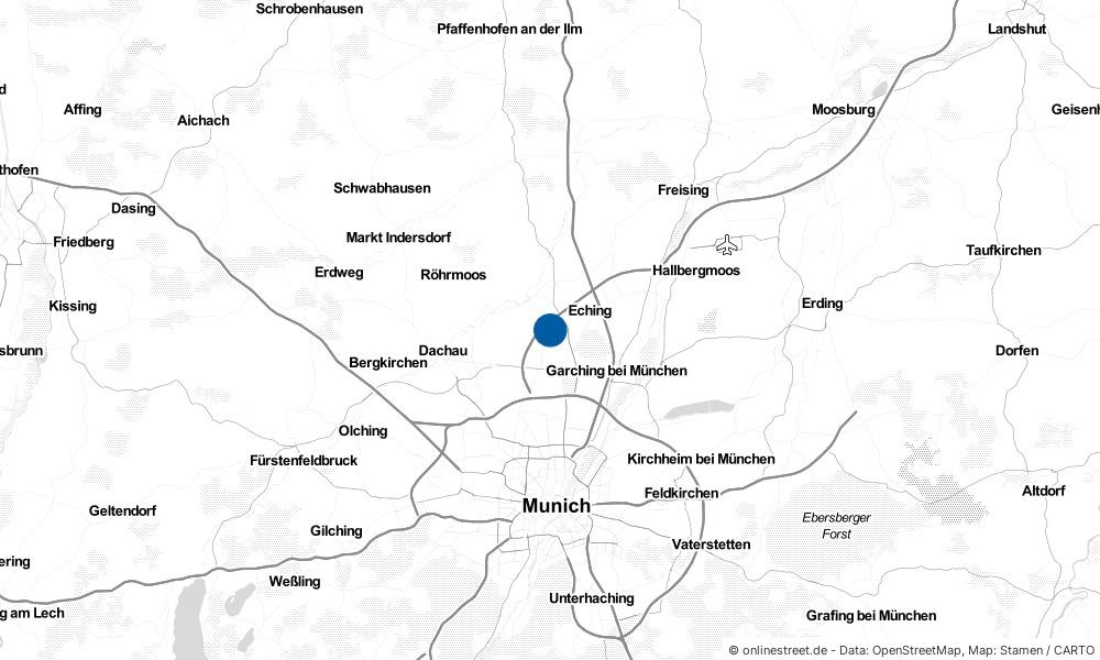 Karte: Wo liegt Unterschleißheim?