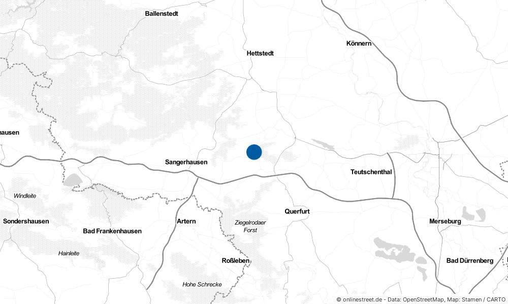 Karte: Wo liegt Bornstedt?