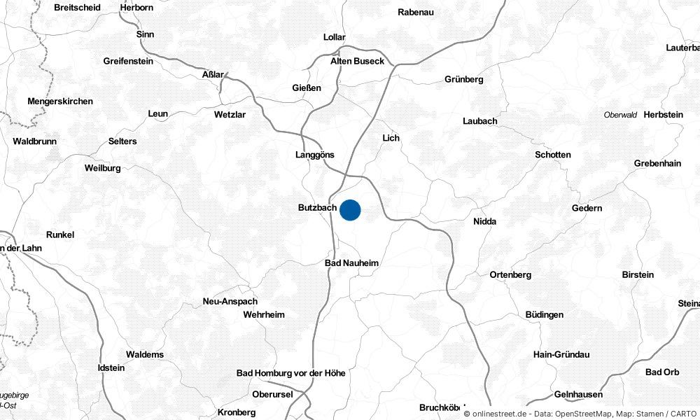 Karte: Wo liegt Rockenberg?