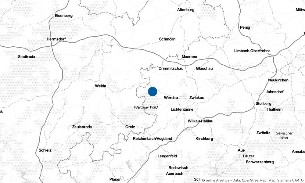 Karte: Wo liegt Langenbernsdorf?