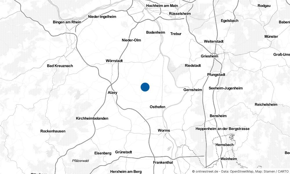 Karte: Wo liegt Dorn-Dürkheim?