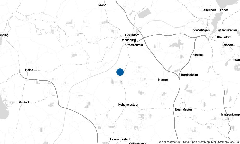Karte: Wo liegt Hamweddel?