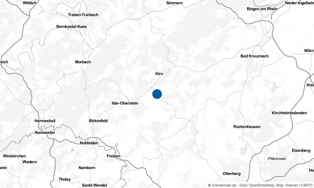 Karte: Wo liegt Mittelreidenbach?