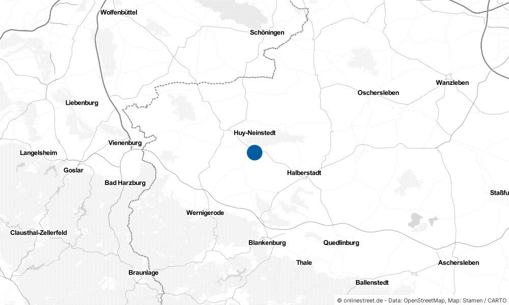Karte: Wo liegt Athenstedt?