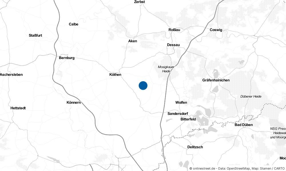 Karte: Wo liegt Meilendorf?