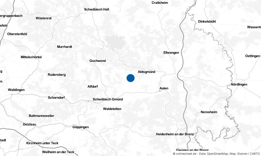 Karte: Wo liegt Schechingen?
