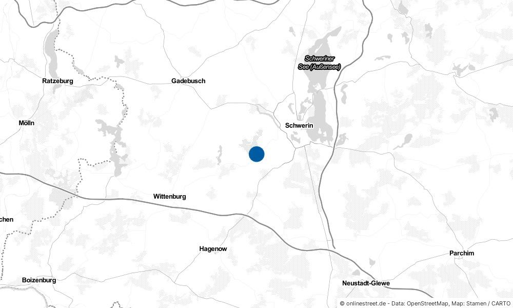 Karte: Wo liegt Stralendorf?
