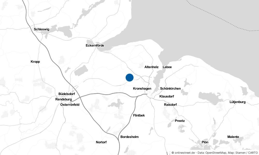 Karte: Wo liegt Neuwittenbek?