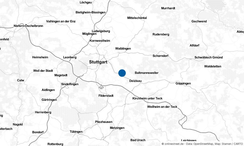Esslingen am Neckar in Baden-Württemberg