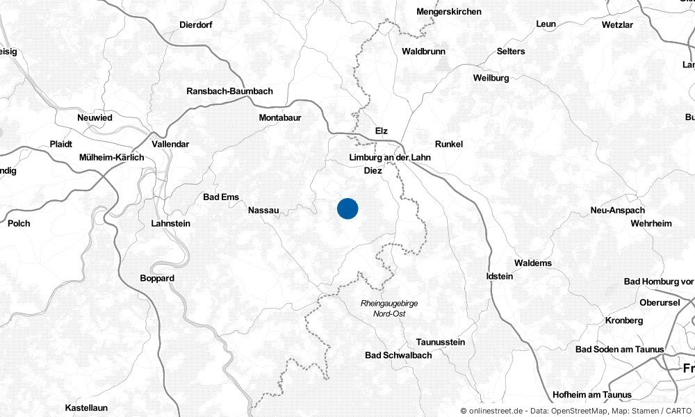 Karte: Wo liegt Wasenbach?