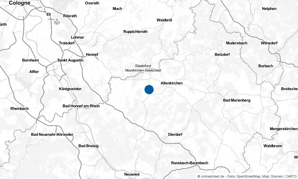 Karte: Wo liegt Giershausen?