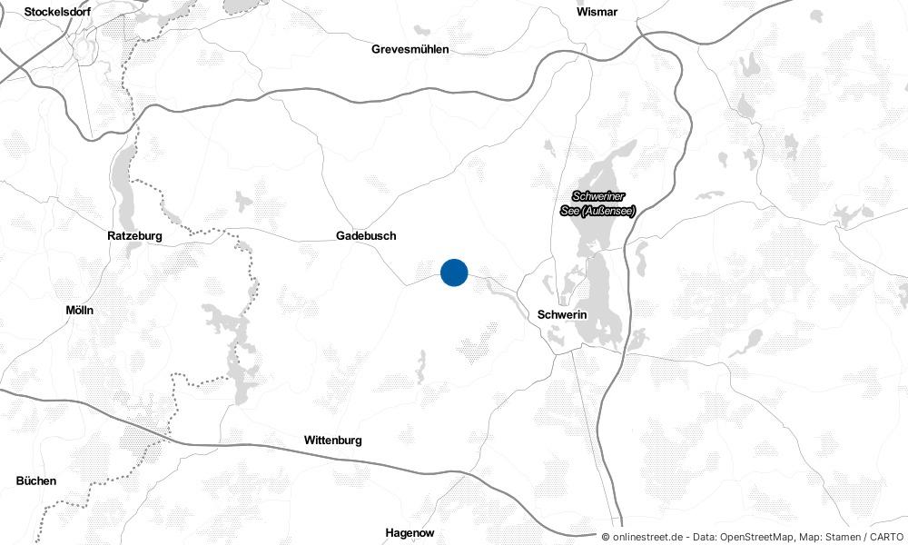 Brüsewitz in Mecklenburg-Vorpommern