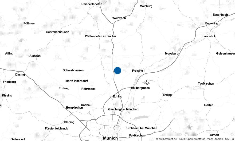 Karte: Wo liegt Kranzberg?