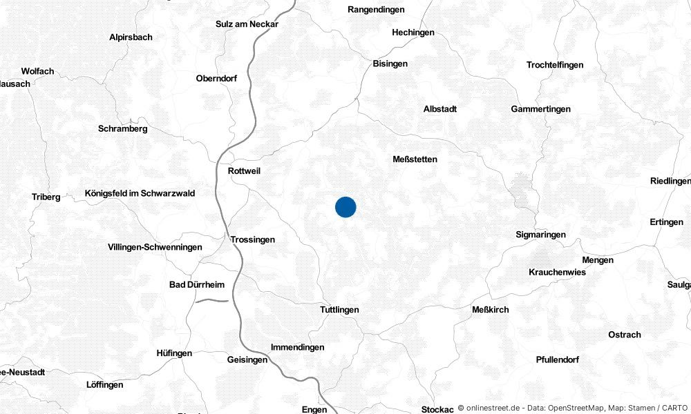 Karte: Wo liegt Bubsheim?