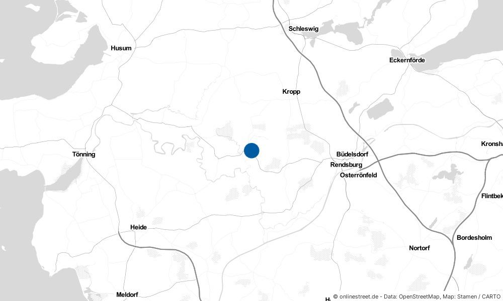 Karte: Wo liegt Christiansholm?