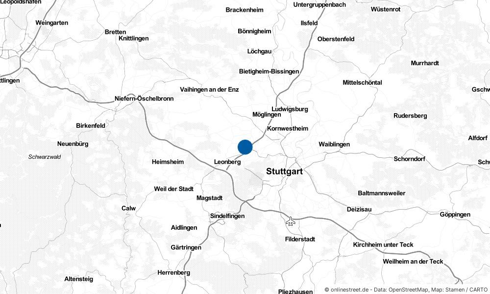Ditzingen in Baden-Württemberg