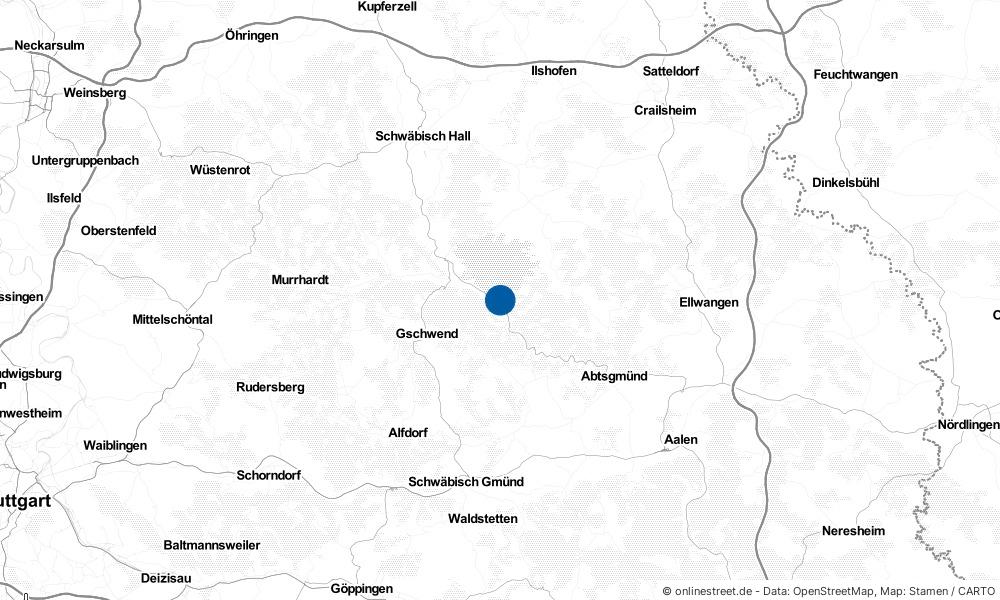 Karte: Wo liegt Sulzbach-Laufen?