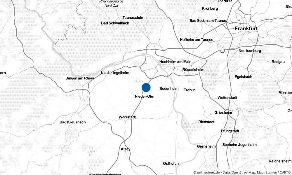 Karte: Wo liegt Klein-Winternheim?