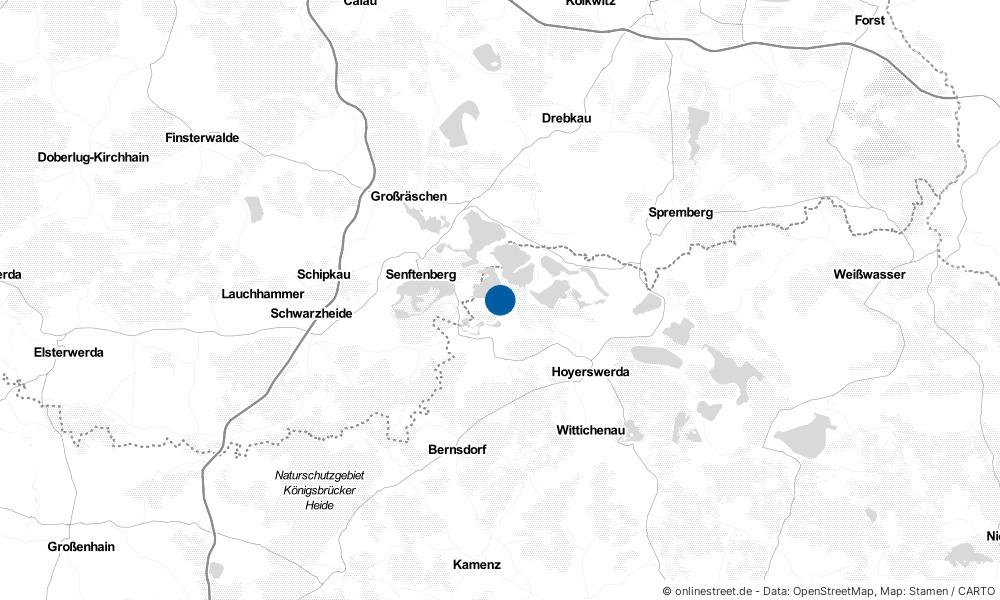 Karte: Wo liegt Geierswalde?