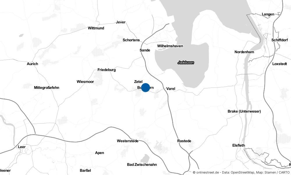 Karte: Wo liegt Bockhornerfeld?