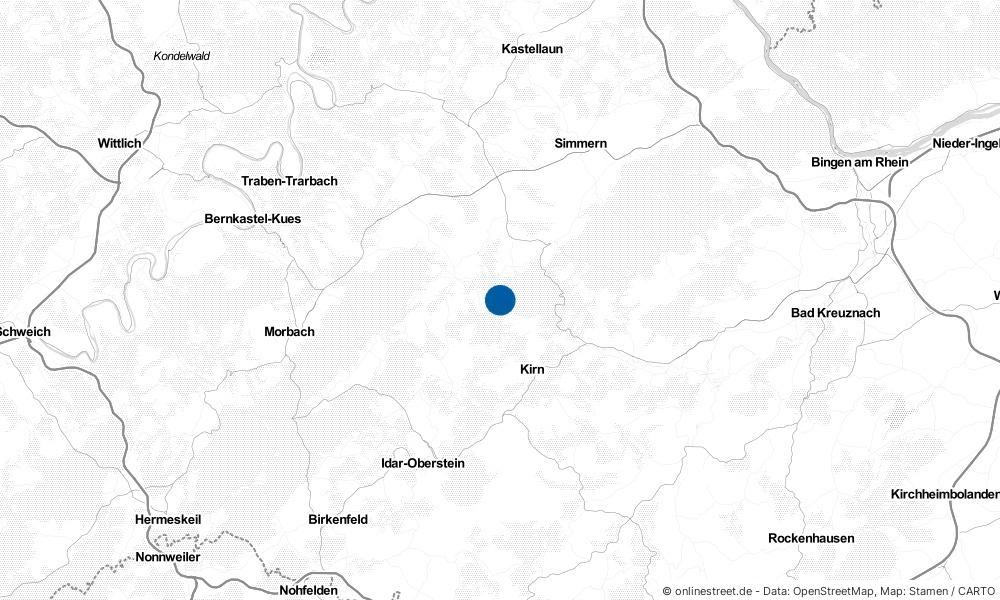 Karte: Wo liegt Schneppenbach?