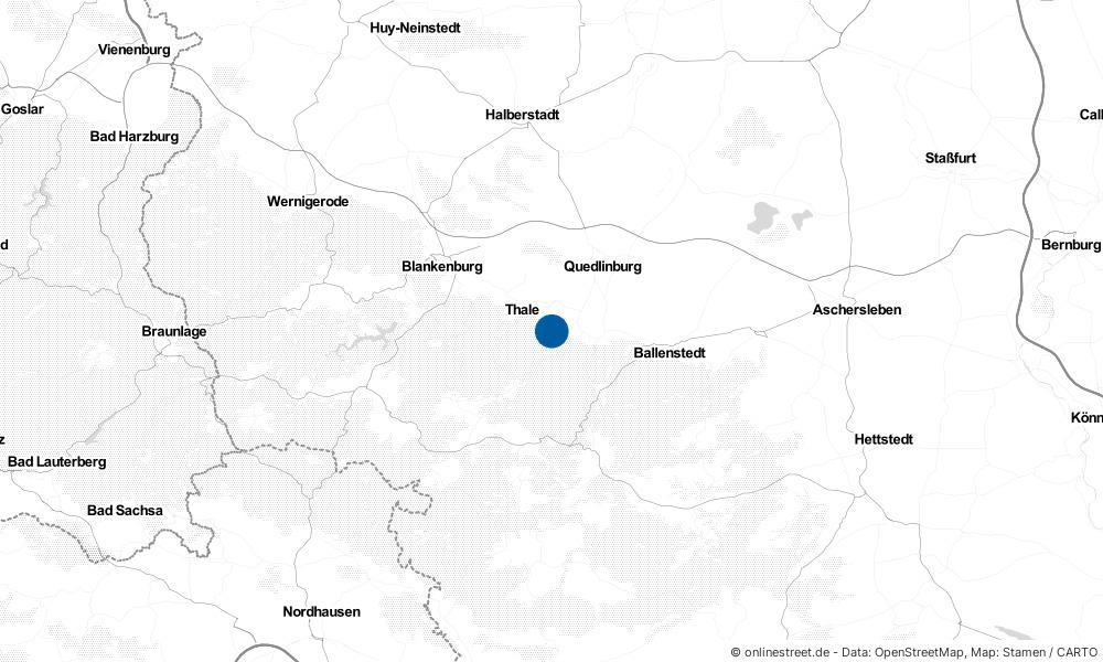 Karte: Wo liegt Stecklenberg?